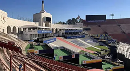 Angelus completed this commercial waterproofing project: LA Memorial Coliseum in Los Angeles, CA
