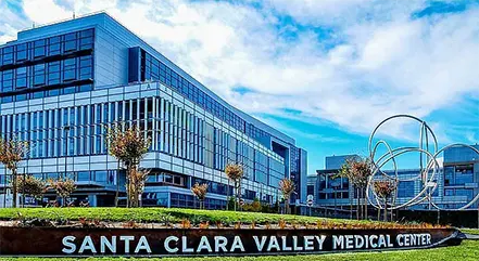 Commercial waterproofing and sealant project by Angelus - Santa Clara Valley Medical Center, San Jose, CA