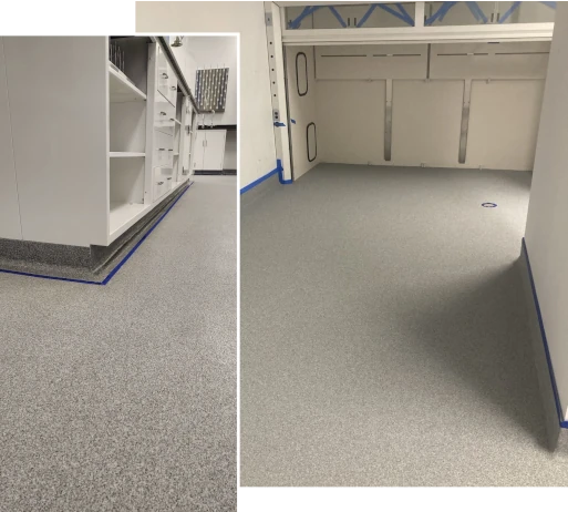 This traffic coating project was done by Angelus Waterproofing at Park Plaza Center in San Pedro, CA 