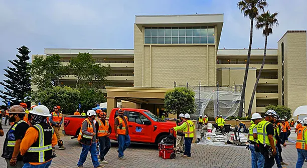 Angelus Waterproofing commercial waterproofing contractor for - Surf and Sand Hotel, Laguna Beach, CA